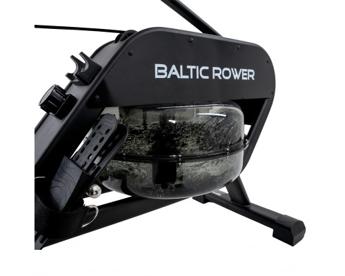 Веслувальний тренажер Cardiostrong Baltic Rower чорний