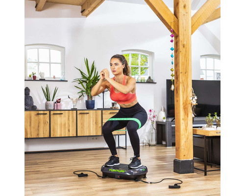Вібраційна платформа Tunturi Cardio Fit V10, чорна