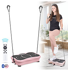 Вібраційна платформа inSPORTline Maviro рожева