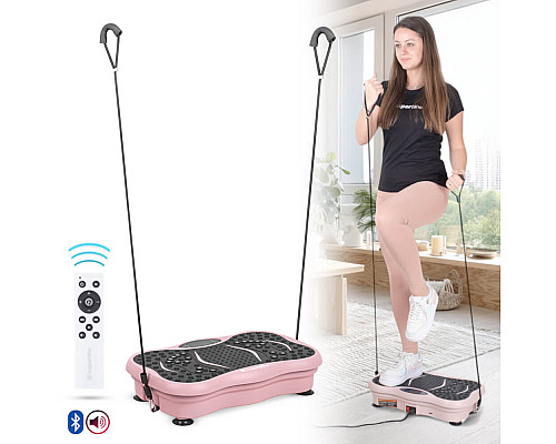 Вібраційна платформа inSPORTline Maviro рожева