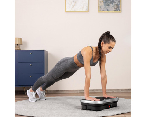 Вібраційна платформа GYMTEK XP500 срібляста