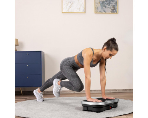 Вібраційна платформа GYMTEK XP500 срібляста