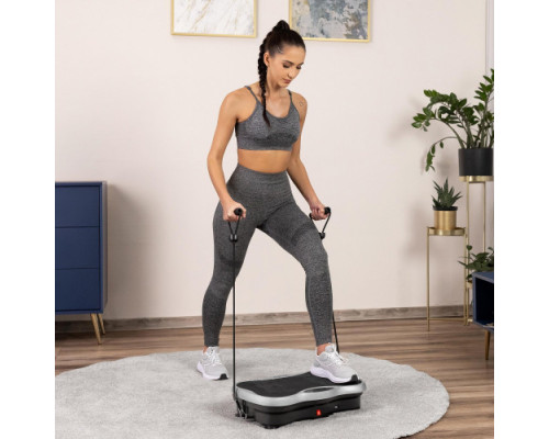 Вібраційна платформа GYMTEK XP500 срібляста