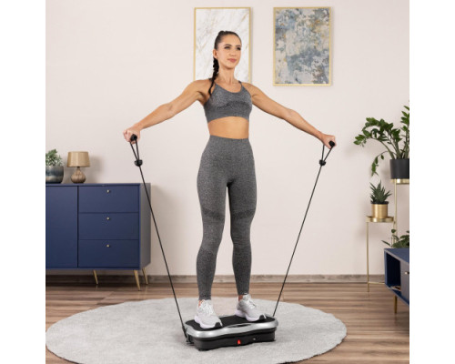Вібраційна платформа GYMTEK XP500 срібляста