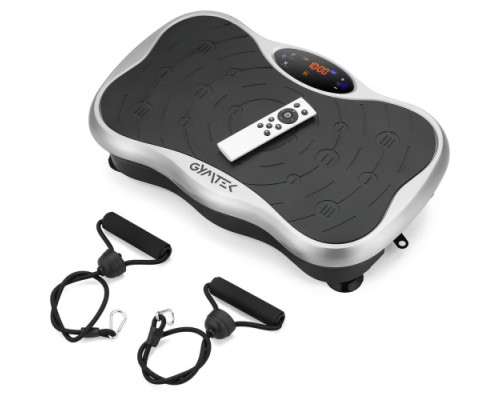 Вібраційна платформа GYMTEK XP500 срібляста