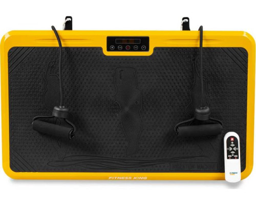 Вібраційна платформа Fitness King Vibro Form чорно-жовта