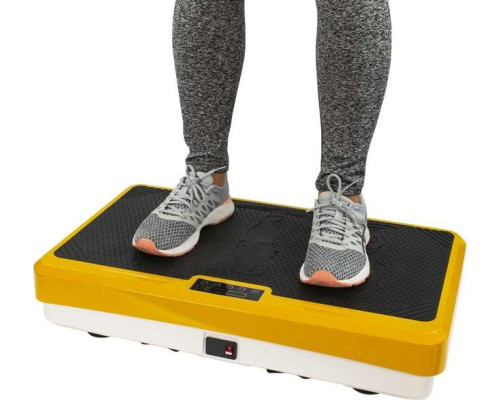 Вібраційна платформа Fitness King Vibro Form чорно-жовта