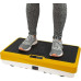 Вібраційна платформа Fitness King Vibro Form чорно-жовта