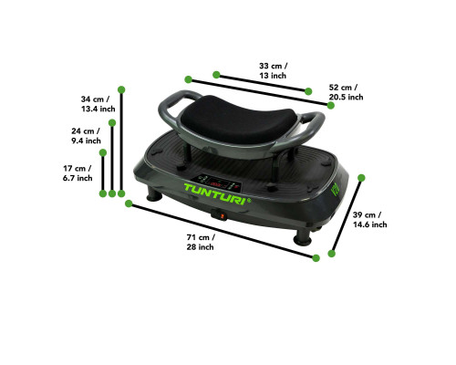 Вібраційна платформа Tunturi Cardio Fit V20