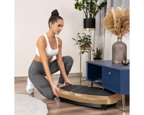 Вібраційна платформа Gymtek 3D XP750 золота