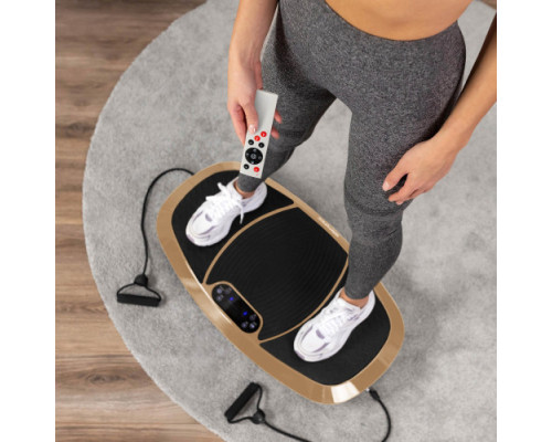 Вібраційна платформа Gymtek 3D XP750 золота