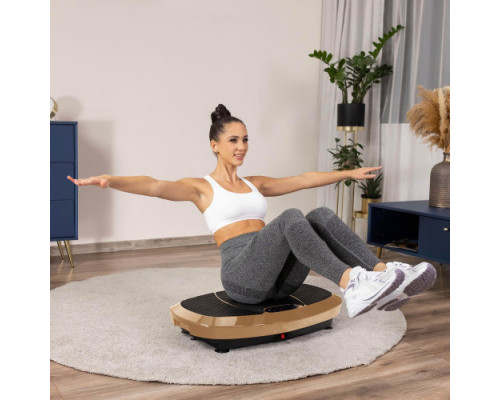 Вібраційна платформа Gymtek 3D XP750 золота