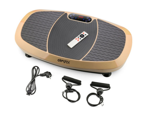 Вібраційна платформа Gymtek 3D XP750 золота