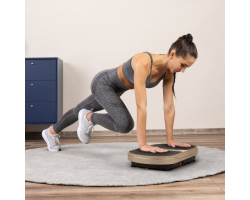 Вібраційна платформа GYMTEK XP300 золотиста