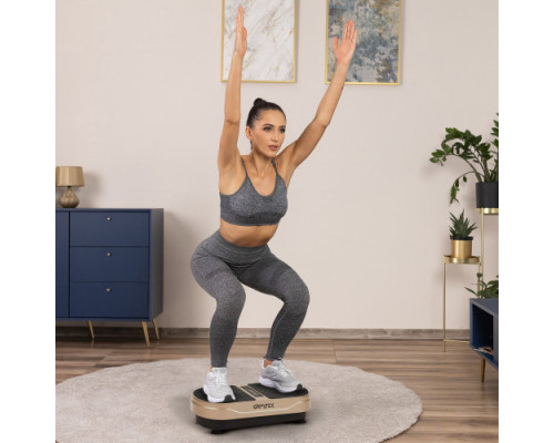 Вібраційна платформа GYMTEK XP300 золотиста