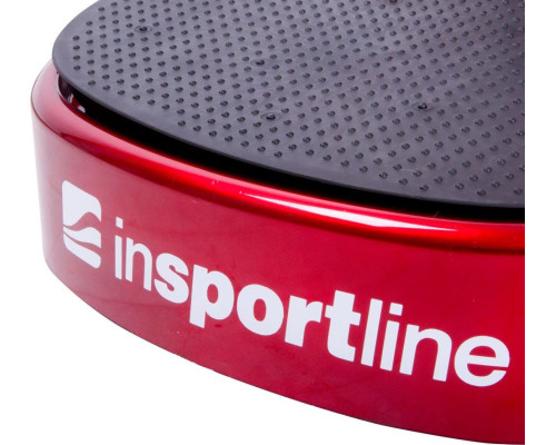 Вібраційна платформа inSPORTline Lotus червона