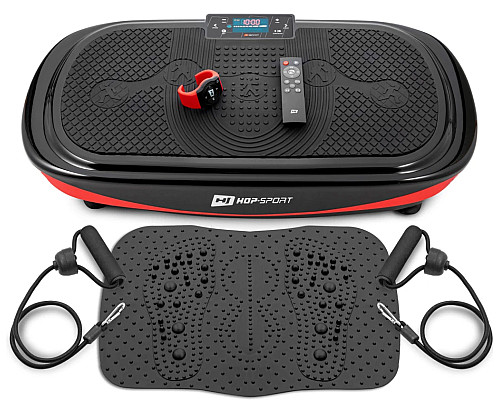 Віброплатформа Hop-Sport 4D HS-095VS Crown + масажний килимок + пульт управління/годинник Віброплатформа Hop-Sport 4D HS-095VS Crown + масажний килимок + пульт управління/годинник