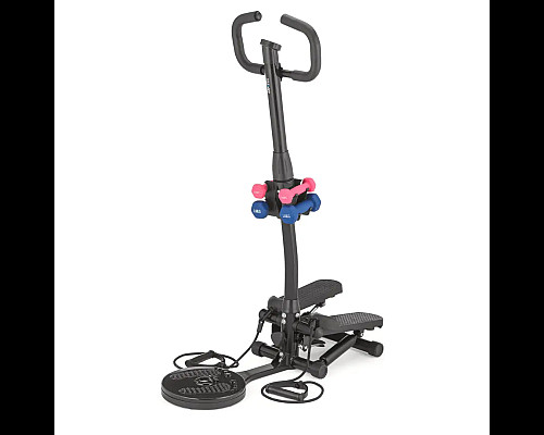 Степпер Gymtek XST1000 3в1 з твістером та гантелями Степпер Gymtek XST1000 3в1 з твістером та гантелями
