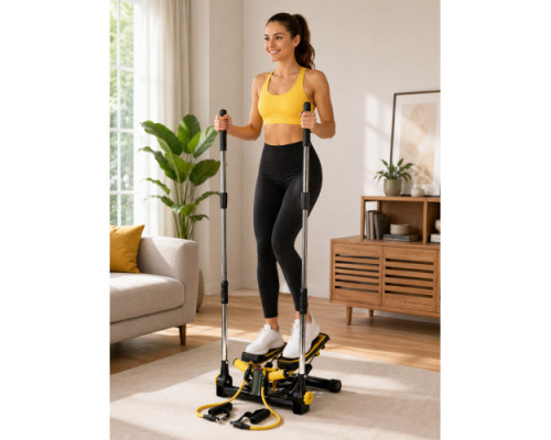 Степпер Besport BS-9010HR Trekka, чорно-жовтий
