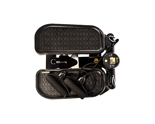Степпер механічний Besport 2в1 BS-9003 Twist DUO чорно-жовтий