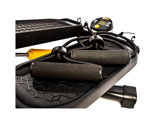 Степпер механічний Besport 2в1 BS-9003 Twist DUO чорно-жовтий