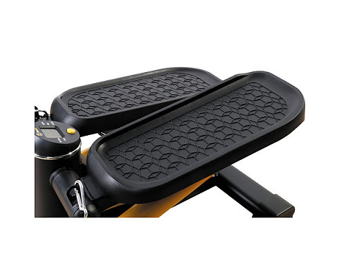 Степпер механічний Besport 2в1 BS-9003 Twist DUO чорно-жовтий