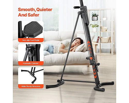 Вертикальний степер VEVOR, чорний