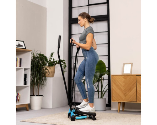 Степпер гідравлічний Hop-Sport HS-045S Slim блакитний