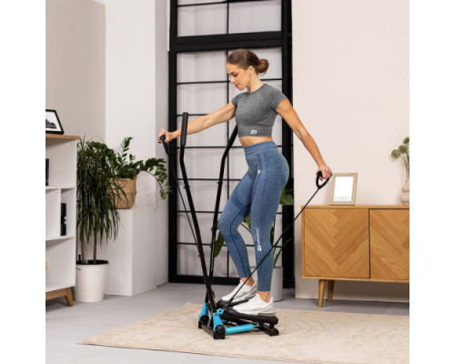 Степпер гідравлічний Hop-Sport HS-045S Slim блакитний