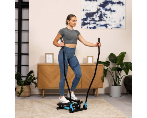 Степпер гідравлічний Hop-Sport HS-045S Slim блакитний