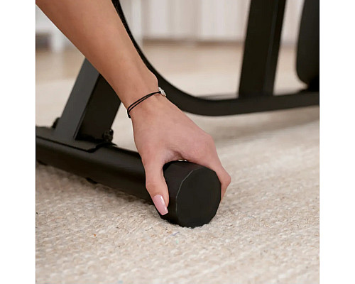 Велотренажер горизонтальний магнітний Hop-Sport HS-045L Volt чорно-золотистий