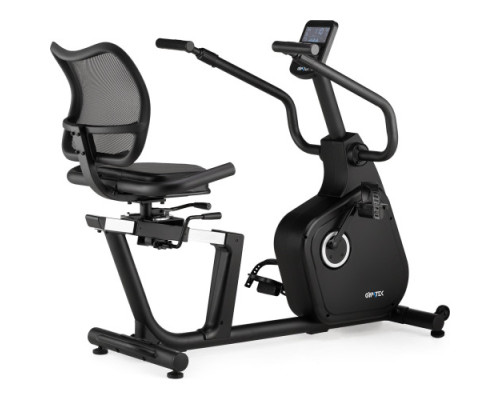 Велотренажер горизонтальний електромагнітний Gymtek XBR8000, чорний