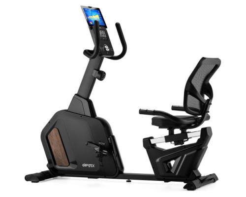 Велотренажер горизонтальний магнітний Gymtek XBR5000, чорний