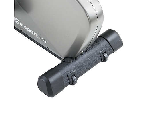 Велотренажер горизонтальний електромагнітний inSPORTline Halimed сірий