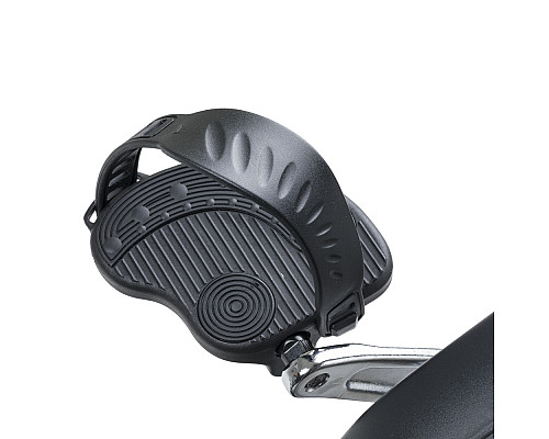 Велотренажер горизонтальний електромагнітний inSPORTline Halimed сірий