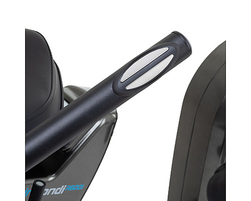 Велотренажер горизонтальний магнітний inSPORTline inCondi R600i сірий