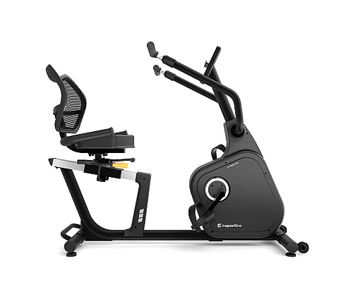 Велотренажер горизонтальний магнітний inSPORTline ZenSeat 100, чорний
