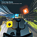 Велотренажер горизонтальний магнітний inSPORTline ZenSeat 100, чорний