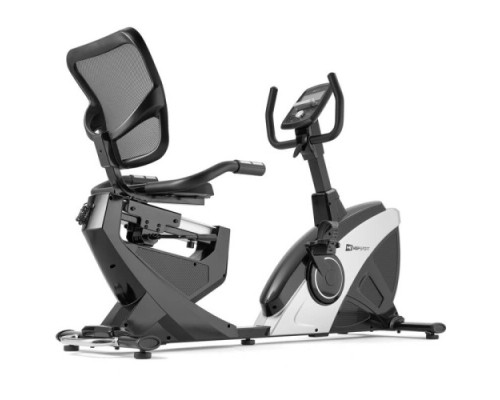 Велотренажер горизонтальний електромагнітний Hop-Sport HS-070L Helix iConsole+ сріблястий