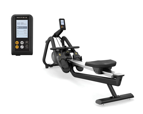 Веслувальний тренажер Matrix MX‑Rower 16 чорний