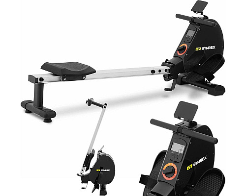 Гребний тренажер Gymrex Складний гребний тренажер з маховиком 3 кг Складний гребний тренажер з маховиком 3 кг