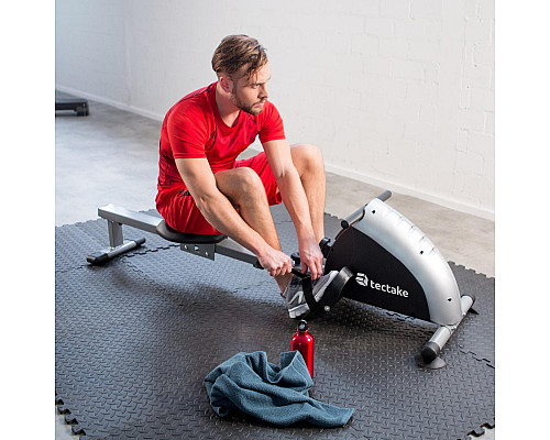 Веслувальний тренажер магнітний Tectake 401074 чорний