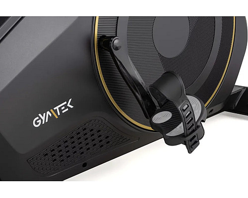 Велотренажер горизонтальний електромагнітний Gymtek XBR6000 чорно-золотистий