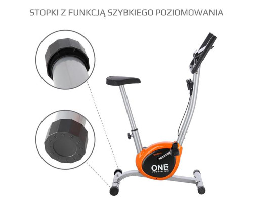 Велотренажер механічний RW3011 ONE FITNESS Велотренажер механічний RW3011 ONE FITNESS
