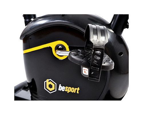 Велотренажер магнітний Besport BS-0801 Speed чорно-жовтий