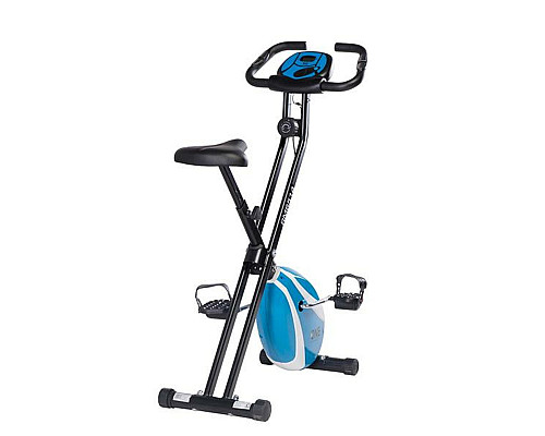 Велотренажер магнітний RM6514 ONE FITNESS - чорно-блакитний Велотренажер магнітний RM6514 ONE FITNESS - чорно-блакитний