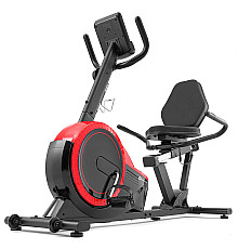 Горизонтальний велотренажер Hop-Sport HS-060L Pulse 2020 червоний