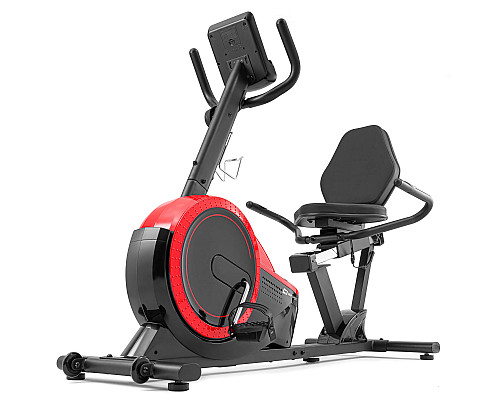 Горизонтальний велотренажер Hop-Sport HS-060L Pulse 2020 червоний