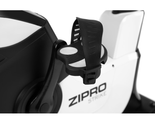 Магнітний стаціонарний велотренажер  Zipro Strike білий