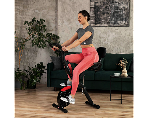 Велотренажер Hop-Sport HS-3030X Apeks X-Bike чорний